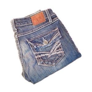 BKE Denim brand stretch bootcut jeans size 25
